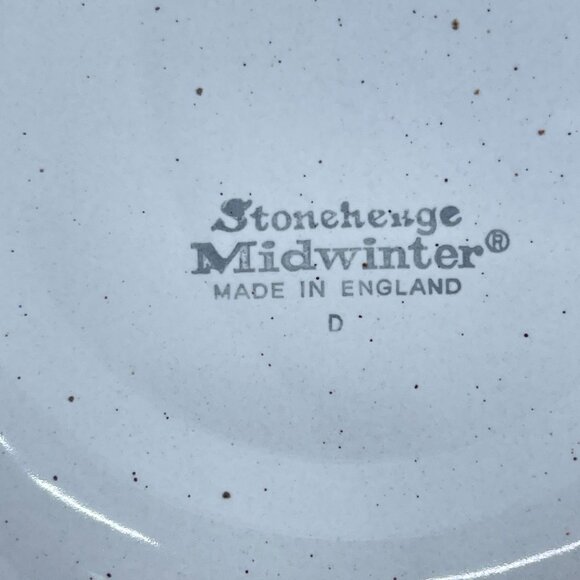 vintage stonehenge midwinter "wild oats" pattern cups and saucers set of 3 - Picture 7 of 7